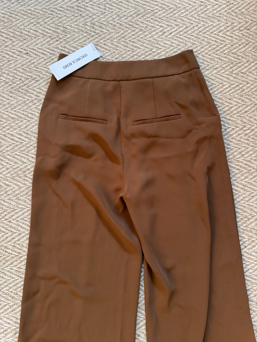 NWT Veronica Beard Edina Deep Ochre Trousers | Size 2 - Picture 8 of 8